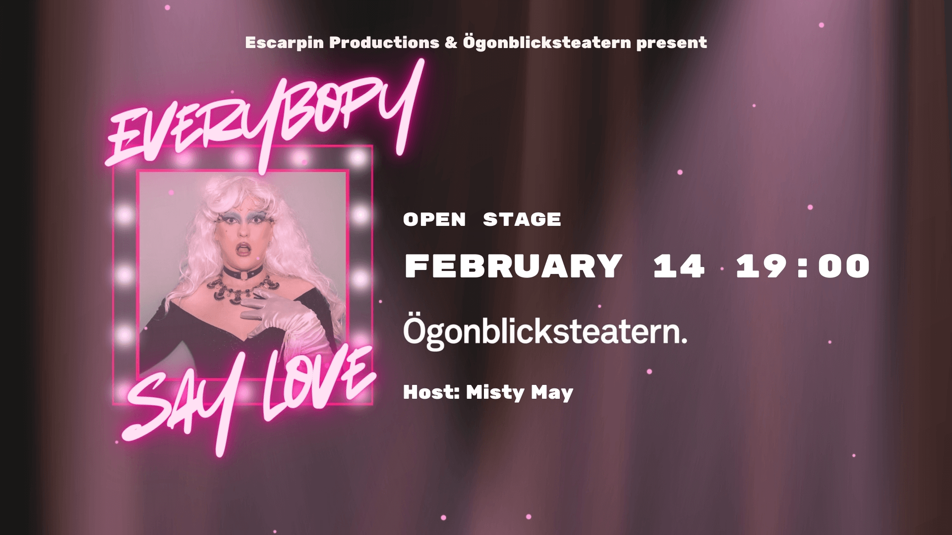 Celebrate Valentine's Day with Local Talents at "Everybody Say Love"